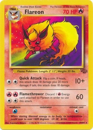 Flareon (19/64) [Jungle Unlimited] | Odin's Place