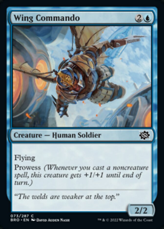 Wing Commando [The Brothers' War] | Odin's Place