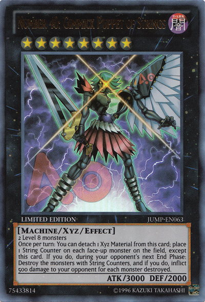 Number 40: Gimmick Puppet of Strings [JUMP-EN063] Ultra Rare | Odin's Place