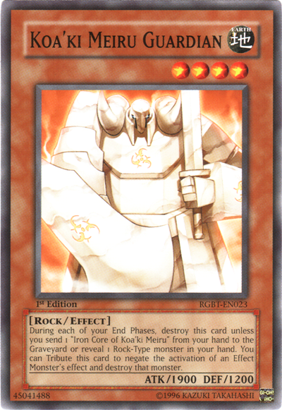 Koa'ki Meiru Guardian [RGBT-EN023] Common | Odin's Place