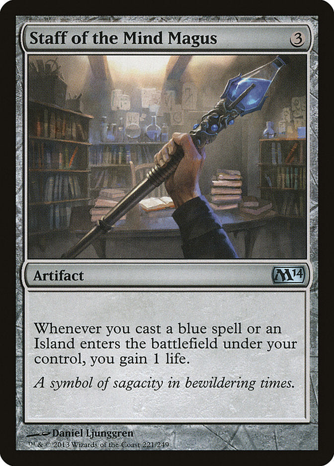 Staff of the Mind Magus (221) [Magic 2014] | Odin's Place