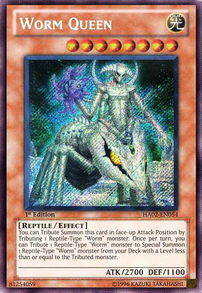 Worm Queen [HA02-EN054] Secret Rare | Odin's Place