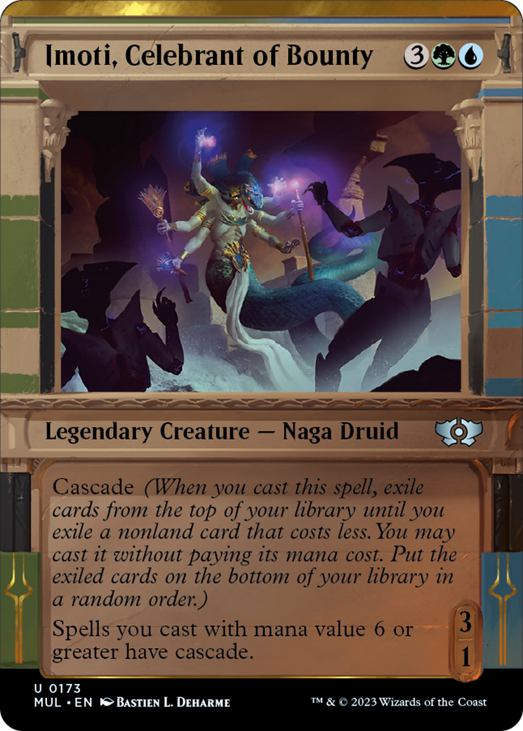 Imoti, Celebrant of Bounty (Halo Foil) [Multiverse Legends] | Odin's Place