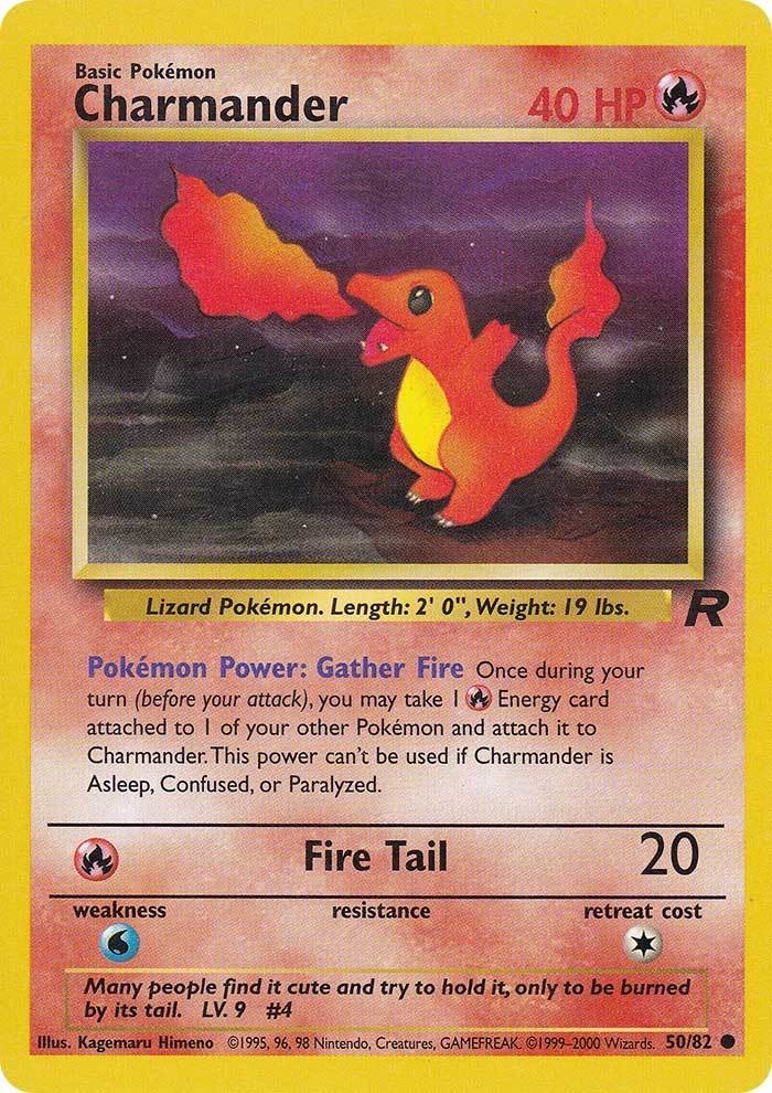Charmander (50/82) [Team Rocket Unlimited] | Odin's Place
