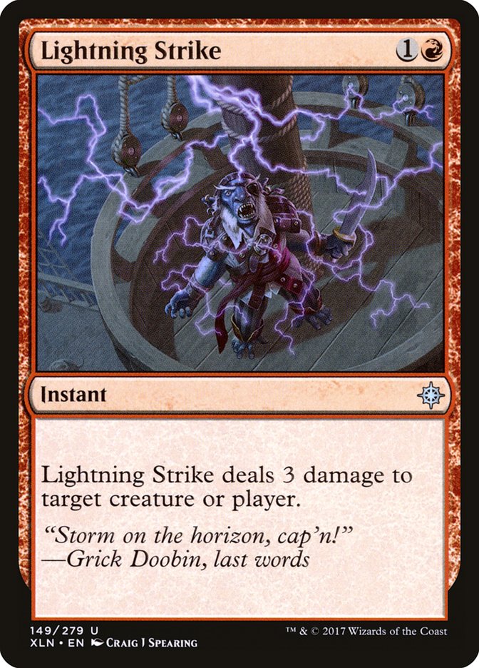 Lightning Strike (149) [Ixalan] | Odin's Place