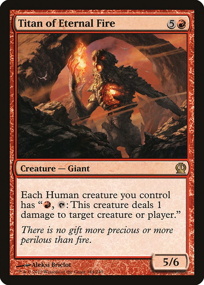Titan of Eternal Fire (144) [Theros] | Odin's Place