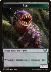Pest // Lukka, Wayward Bonder Emblem Double-Sided Token [Secret Lair: From Cute to Brute Tokens] | Odin's Place