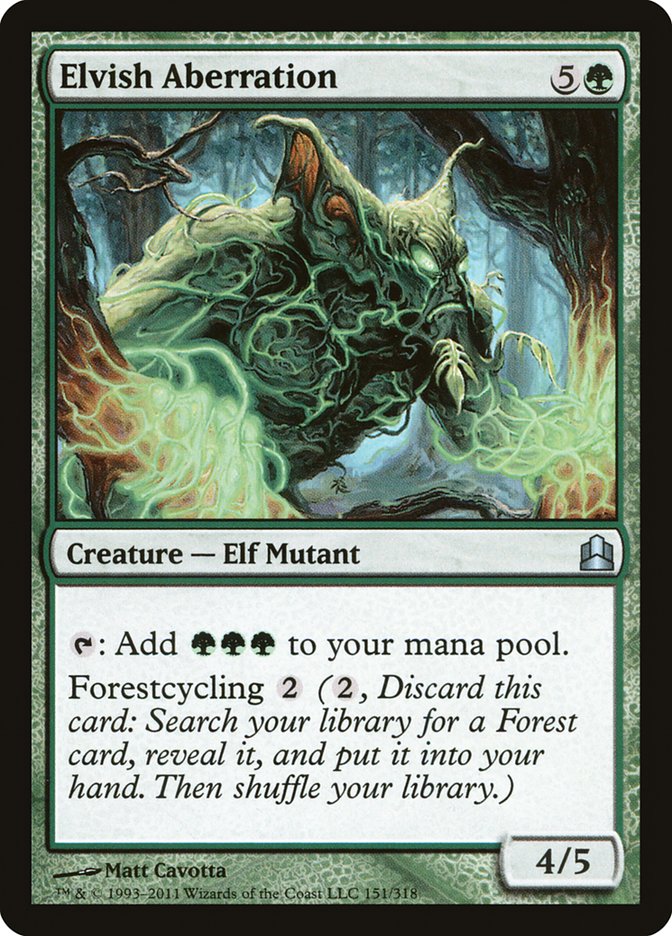 Elvish Aberration (151) [Commander 2011] | Odin's Place