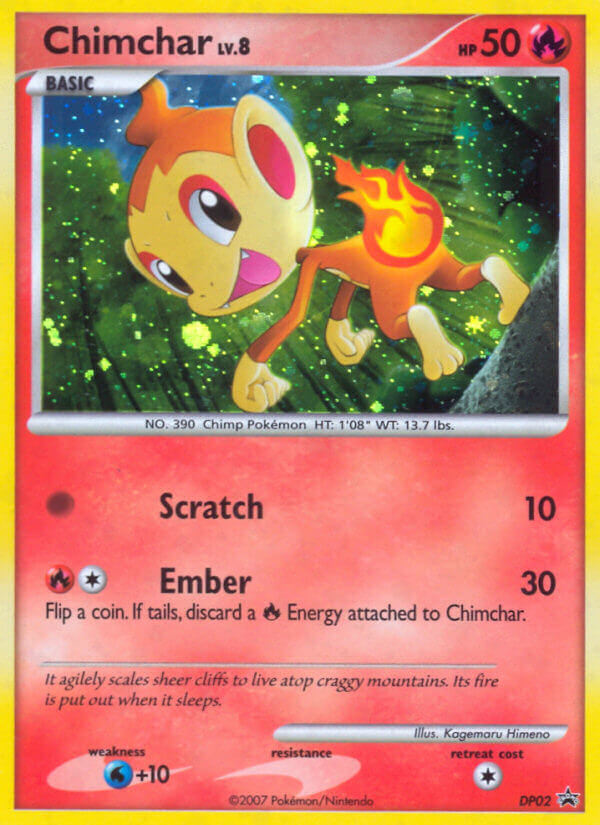 Chimchar (DP02) [Diamond & Pearl: Black Star Promos] | Odin's Place