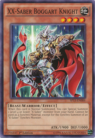 XX-Saber Boggart Knight [SP15-EN006] Common | Odin's Place