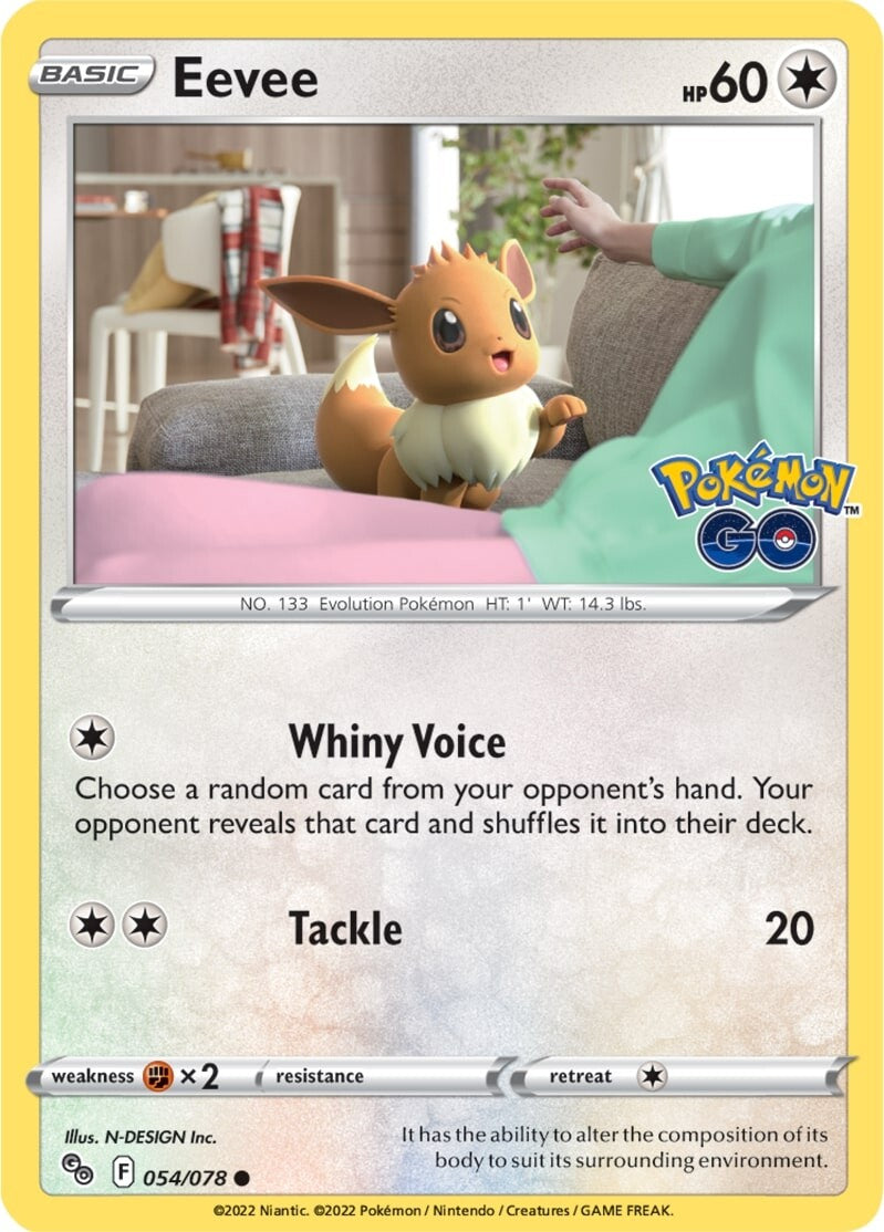 Eevee (054/078) [Pokémon GO] | Odin's Place