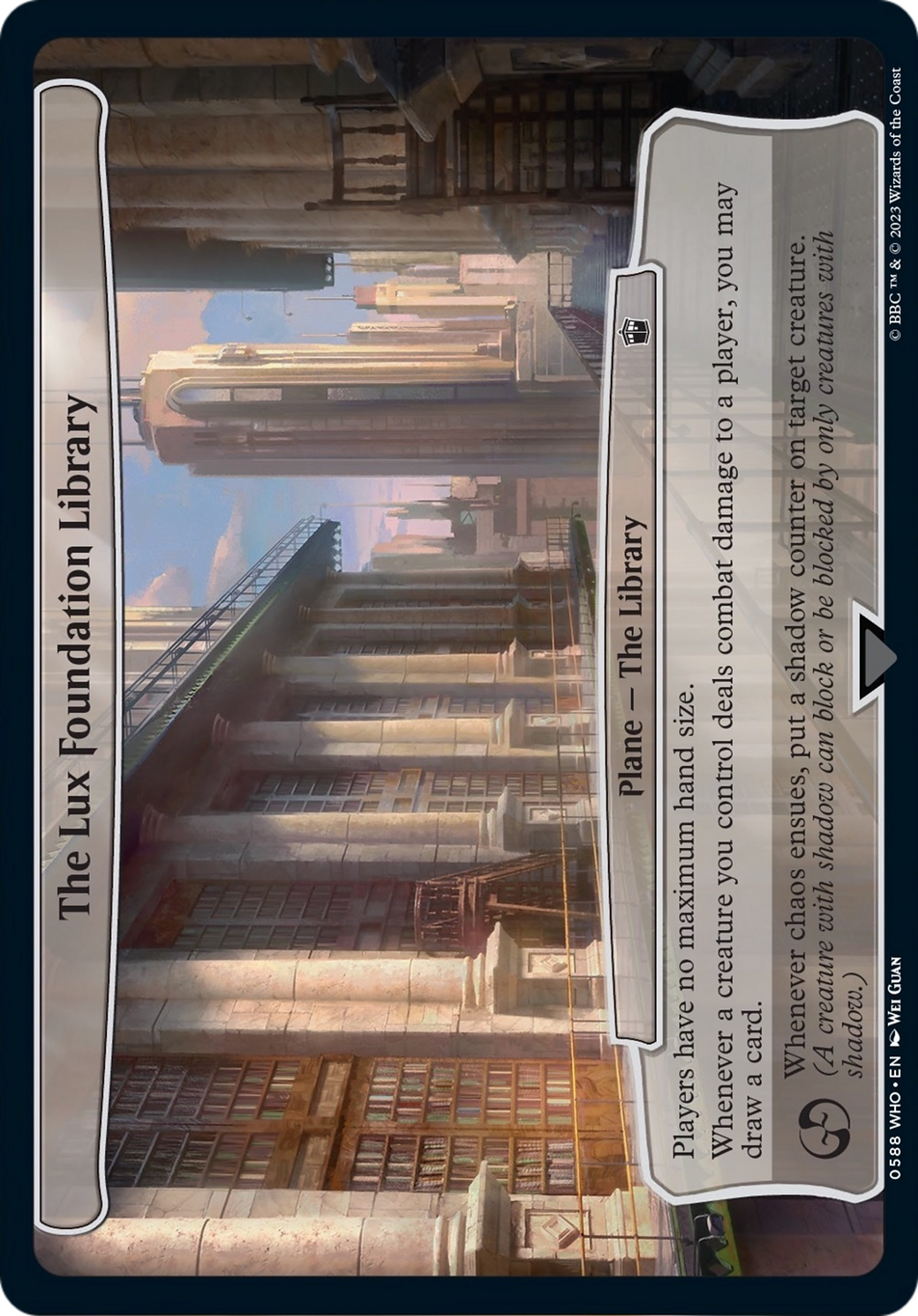 The Lux Foundation Library [Doctor Who] | Odin's Place