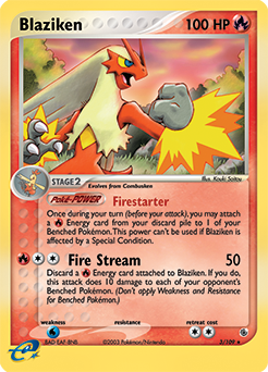 Blaziken (3/109) [EX: Battle Stadium] | Odin's Place