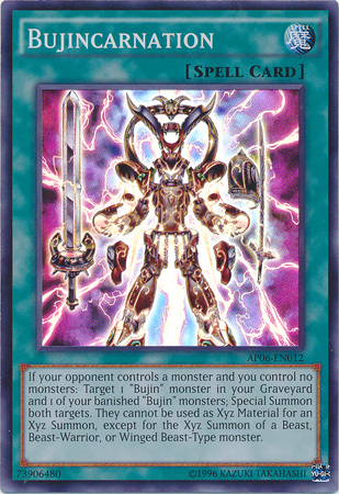 Bujincarnation [AP06-EN012] Super Rare | Odin's Place
