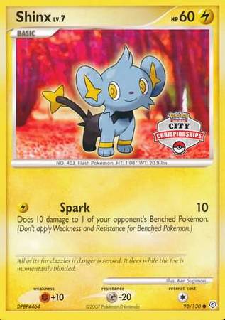 Shinx (98/130) (City Championships Promo) [Nintendo: Black Star Promos] | Odin's Place