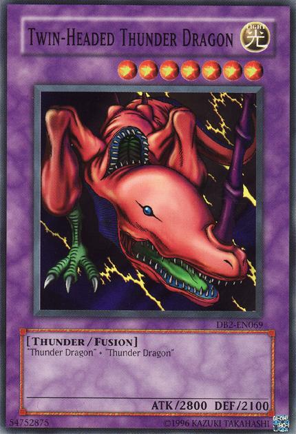 Twin-Headed Thunder Dragon [DB2-EN069] Common | Odin's Place