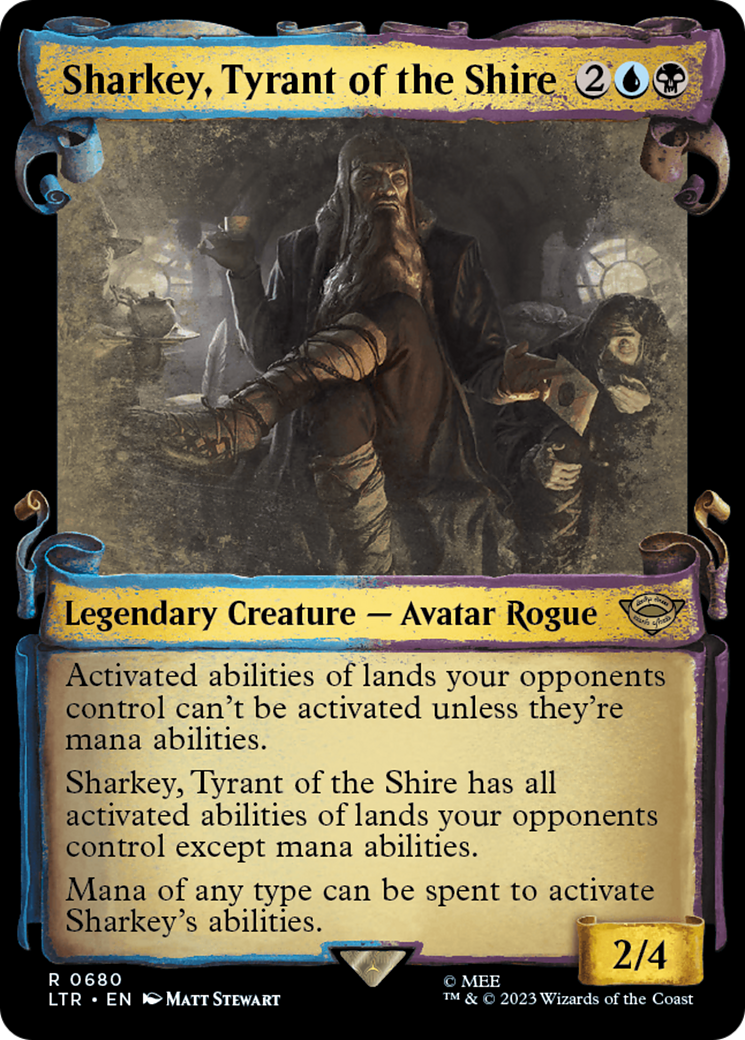 Sharkey, Tyrant of the Shire [The Lord of the Rings: Tales of Middle-Earth Showcase Scrolls] | Odin's Place