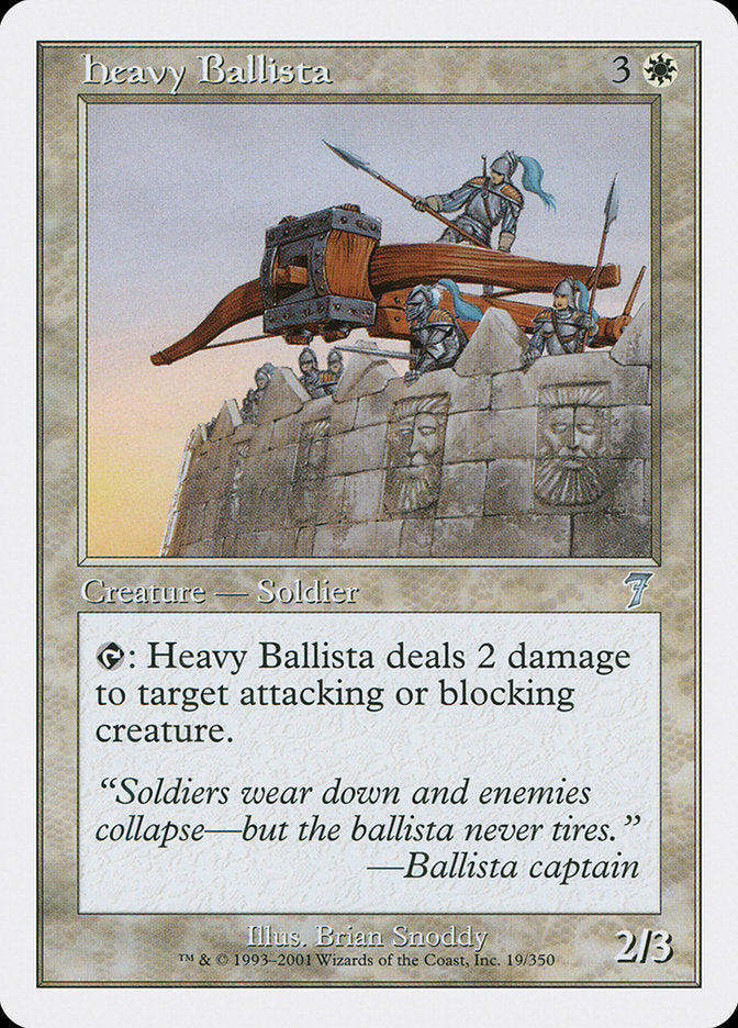Heavy Ballista (19) [Seventh Edition] | Odin's Place