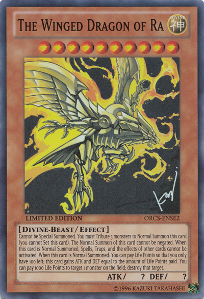 The Winged Dragon of Ra [ORCS-ENSE2] Super Rare | Odin's Place