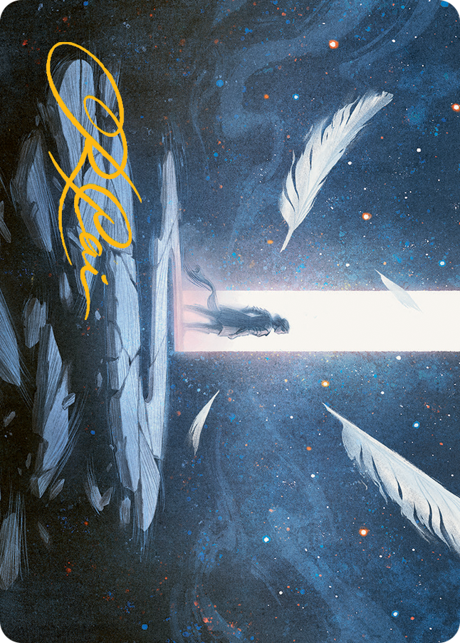 Moment of Truth Art Card (Gold-Stamped Signature) [March of the Machine Art Series] | Odin's Place