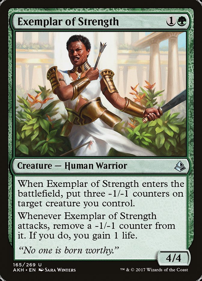 Exemplar of Strength (165) [Amonkhet] | Odin's Place