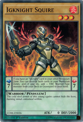 Igknight Squire [CORE-EN026] Common | Odin's Place