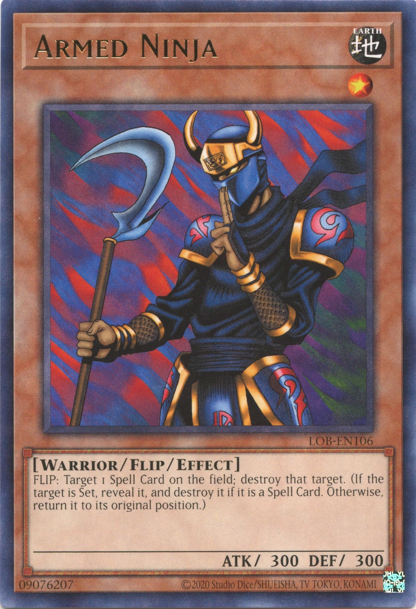 Armed Ninja (25th Anniversary) [LOB-EN106] Rare | Odin's Place