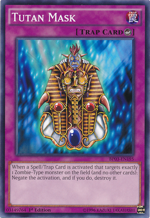 Tutan Mask [BP03-EN195] Common | Odin's Place