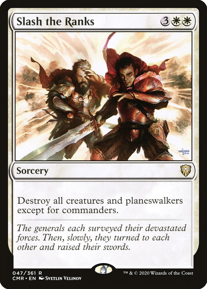 Slash the Ranks [Commander Legends] | Odin's Place