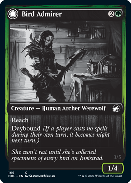 Bird Admirer // Wing Shredder [Innistrad: Double Feature] | Odin's Place