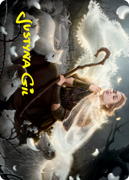 Ancestor's Embrace Art Card (Gold-Stamped Signature) [Innistrad: Crimson Vow Art Series] | Odin's Place