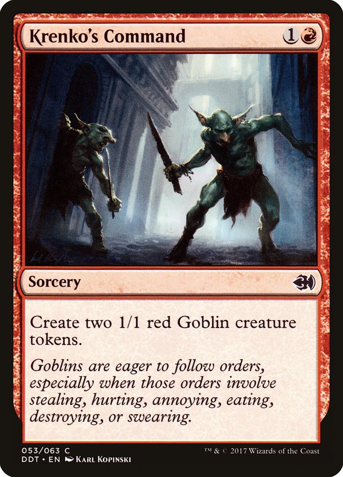 Krenko's Command (53) [Duel Decks: Merfolk vs. Goblins] | Odin's Place