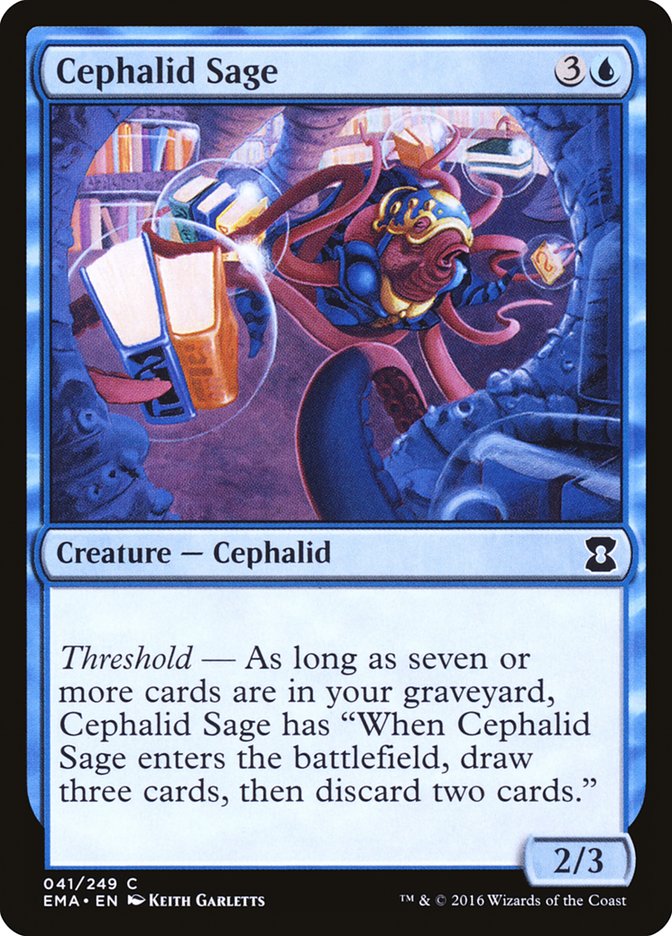Cephalid Sage (41) [Eternal Masters] | Odin's Place