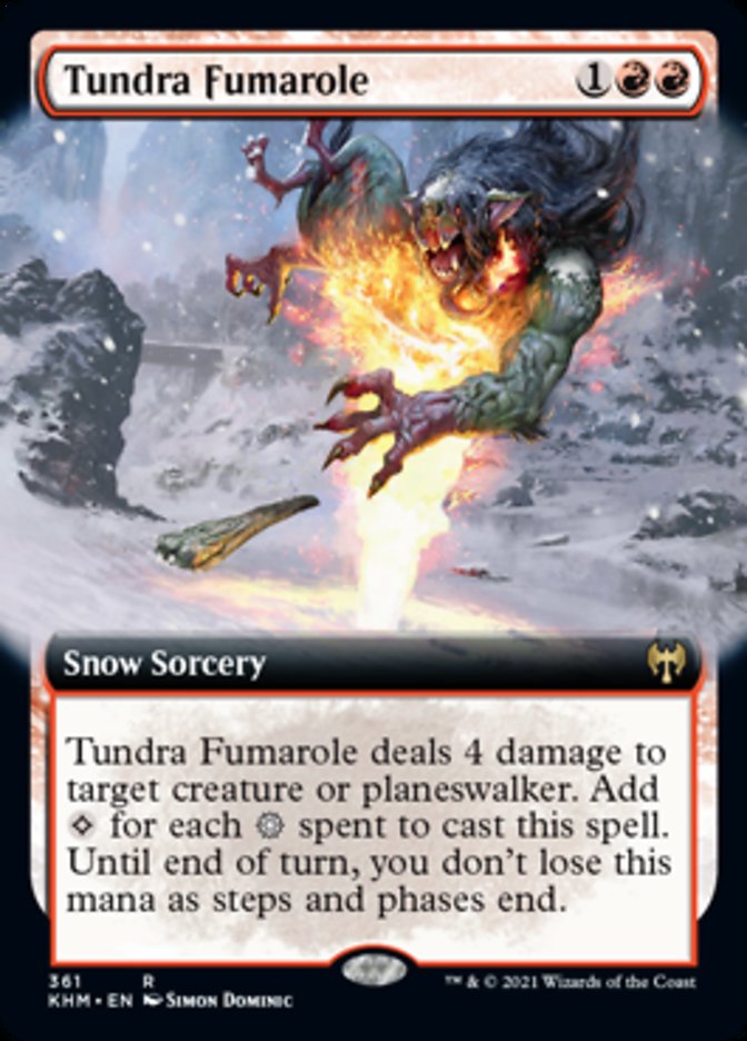 Tundra Fumarole (Extended Art) [Kaldheim] | Odin's Place