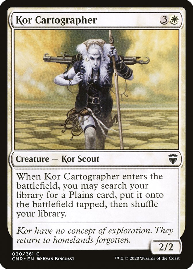 Kor Cartographer [Commander Legends] | Odin's Place