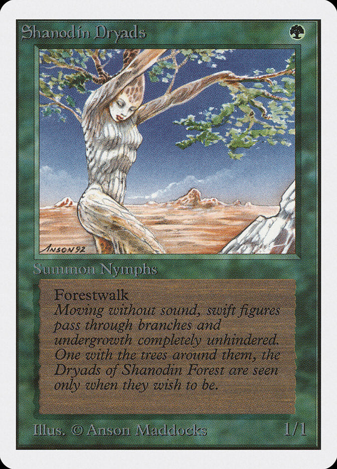 Shanodin Dryads (217) [Unlimited Edition] | Odin's Place