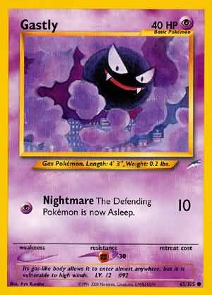 Gastly (65/105) [Neo Destiny Unlimited] | Odin's Place