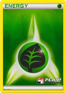 Grass Energy (2011 Play Pokemon Promo) [League & Championship Cards] | Odin's Place