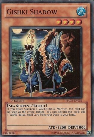 Gishki Shadow [HA05-EN036] Super Rare | Odin's Place