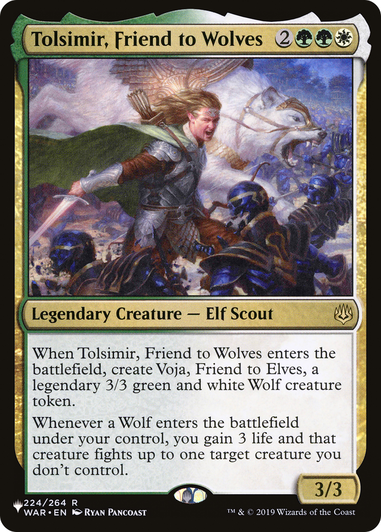 Tolsimir, Friend to Wolves [The List] | Odin's Place