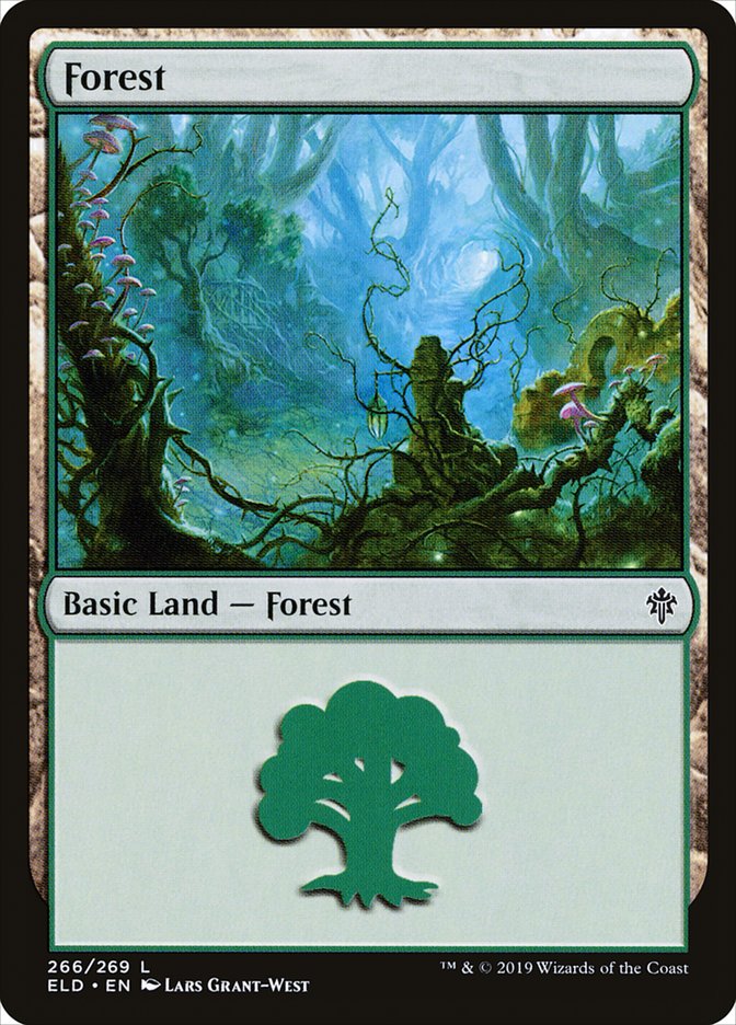 Forest (266) [Throne of Eldraine] | Odin's Place
