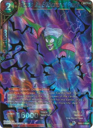 Piccolo Jr., Eradicator of Peace (DB3-115) [Giant Force] | Odin's Place