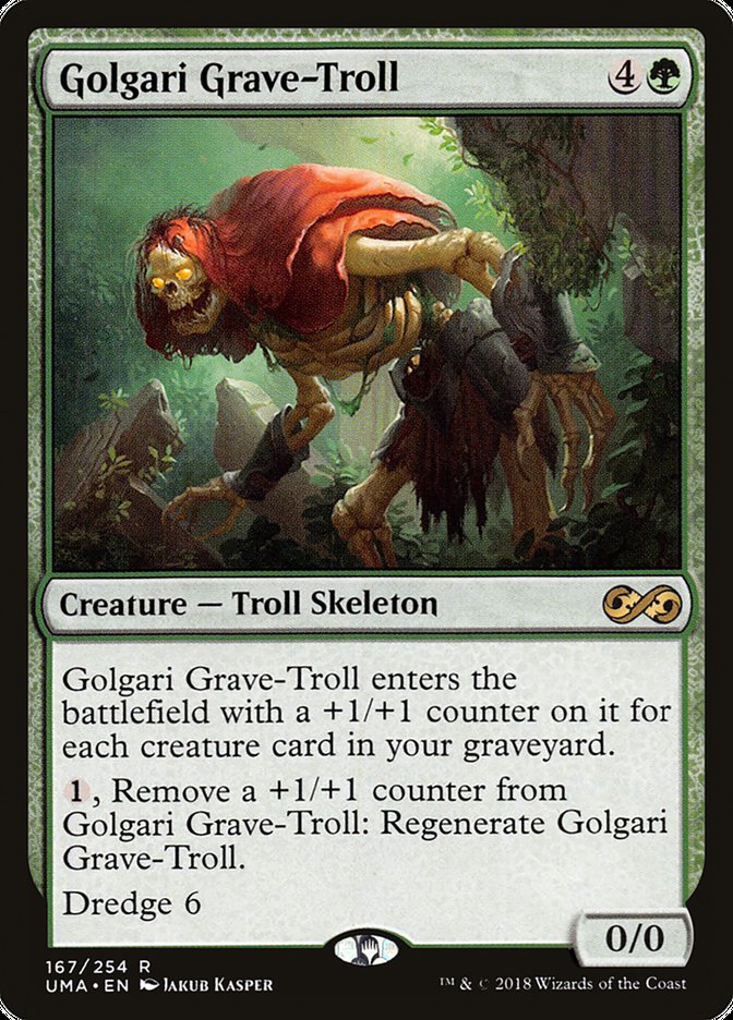 Golgari Grave-Troll (167) [Ultimate Masters] | Odin's Place