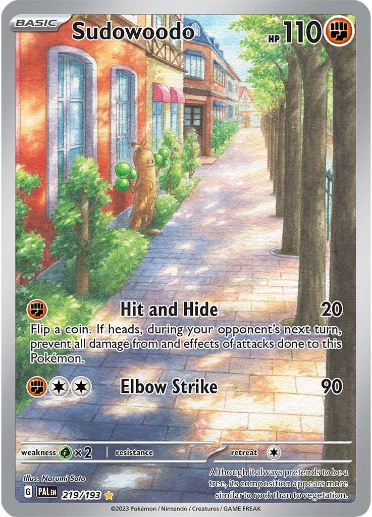 Sudowoodo (219/193) [Scarlet & Violet: Paldea Evolved] | Odin's Place