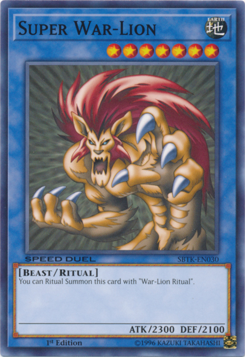 Super War-Lion [SBTK-EN030] Common | Odin's Place