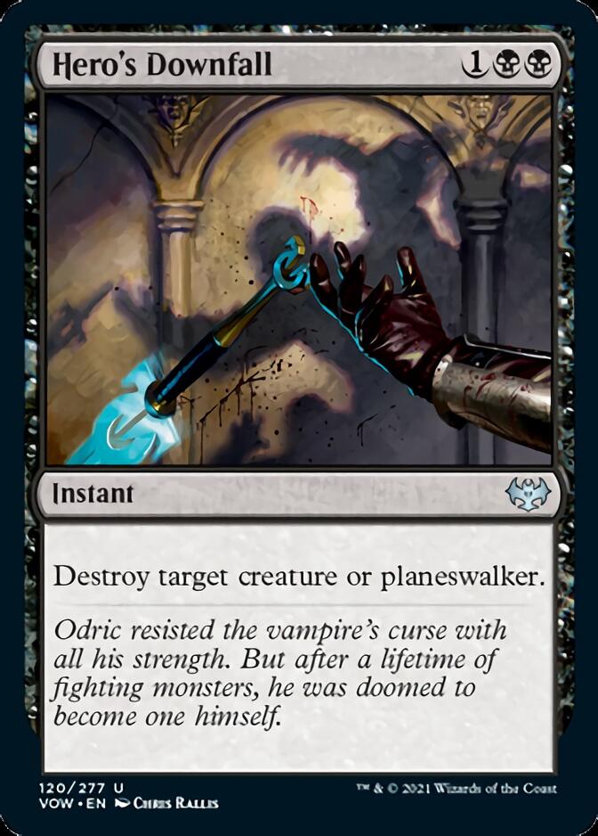 Hero's Downfall [Innistrad: Crimson Vow] | Odin's Place
