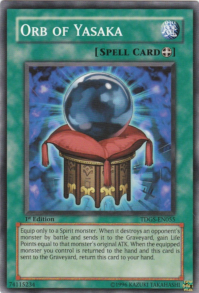 Orb of Yasaka [TDGS-EN055] Common | Odin's Place