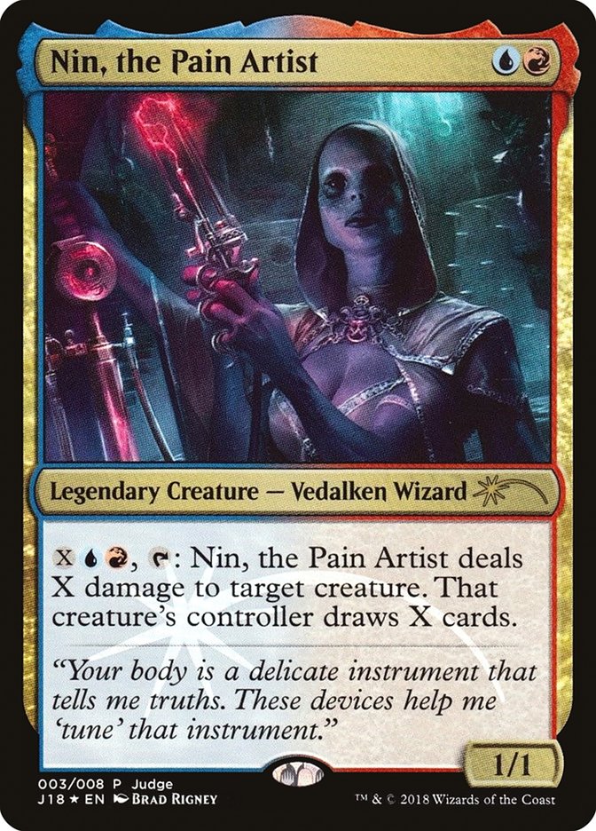 Nin, the Pain Artist (3) [Judge Gift Cards 2018] | Odin's Place