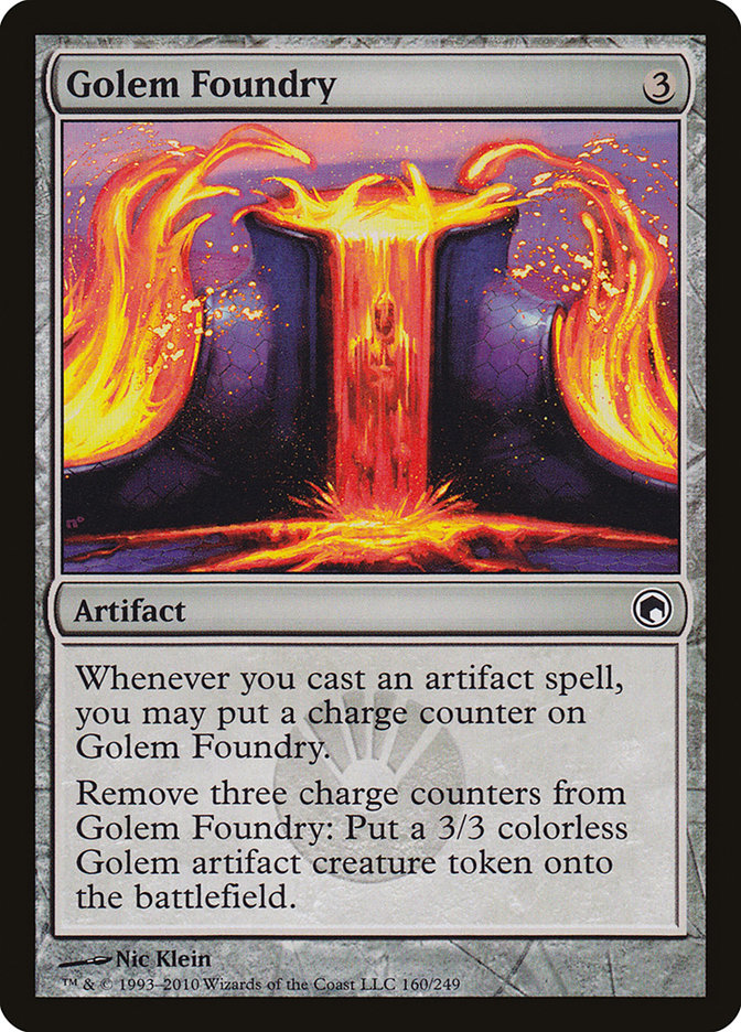 Golem Foundry (160) [Scars of Mirrodin] | Odin's Place