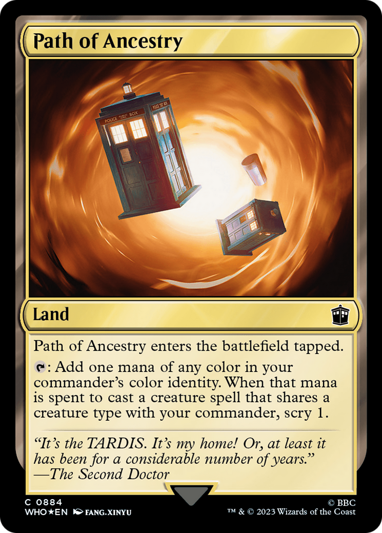Path of Ancestry (Surge Foil) [Doctor Who] | Odin's Place